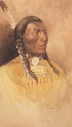 Percy Gray Medicine Crow (mk42) oil painting on canvas